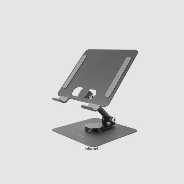 SOPORTE SOBREMESA PARA TABLETS CONVERTIBLE 2 EN 1 NEGRO MARS GAMING