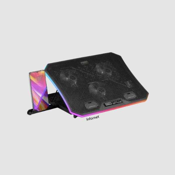 Notebook Cooler + Stand para smartphone MNBC6 Mars Gaming