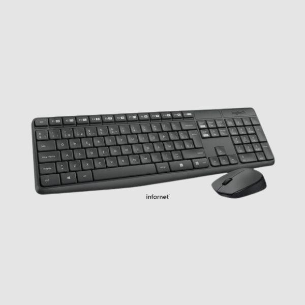 Logitech MK235 Combo Teclado y Ratón Inalámbrico