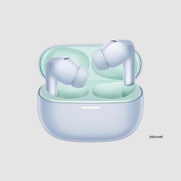 Auriculares Bluetooth Xiaomi Redmi Buds 5 Pro con estuche de carga/ Autonomía 10h/ Aurora Púrpura