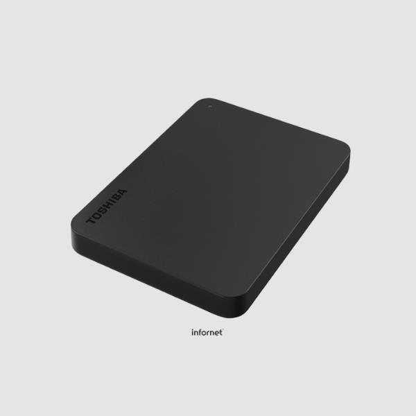 HDD EXTERNO TOSHIBA CANVIO BASICS 2.5" 1 TB 3.0 BLACK