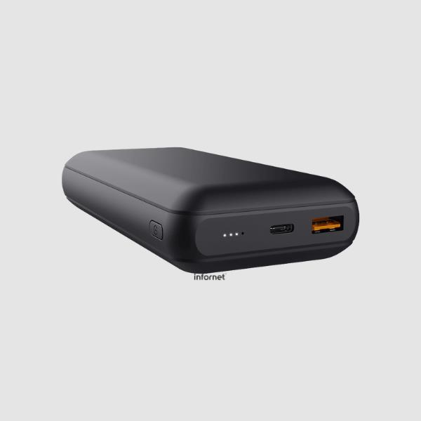 Powerbank 20000mAh Trust Redoh/ 18W/ Negra