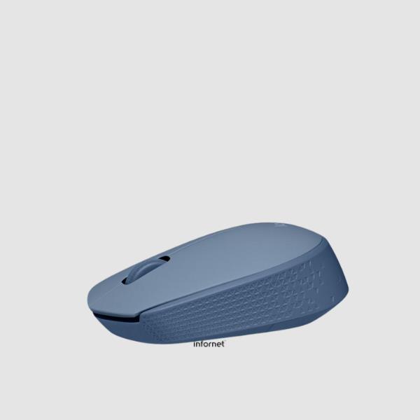 RATON OPTICO WIRELESS M171 GRIS AZULADO LOGITECH