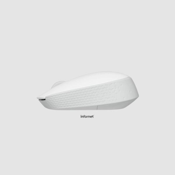 Ratón Logitech M171 blanco nano receptor