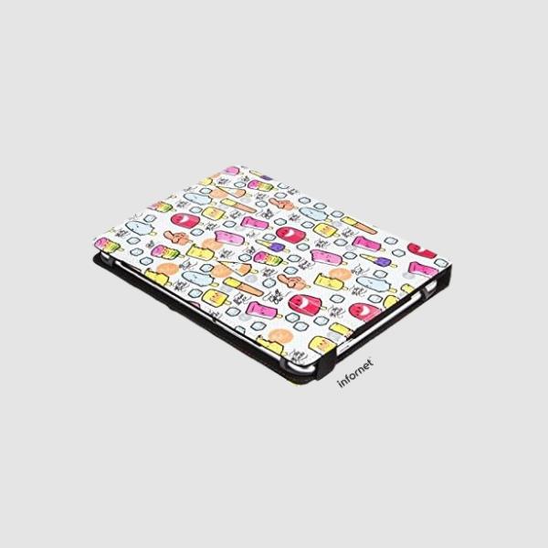 Funda universal Silver HT para tablet de 9 A 10,1" - estampada cool ice pop blanco