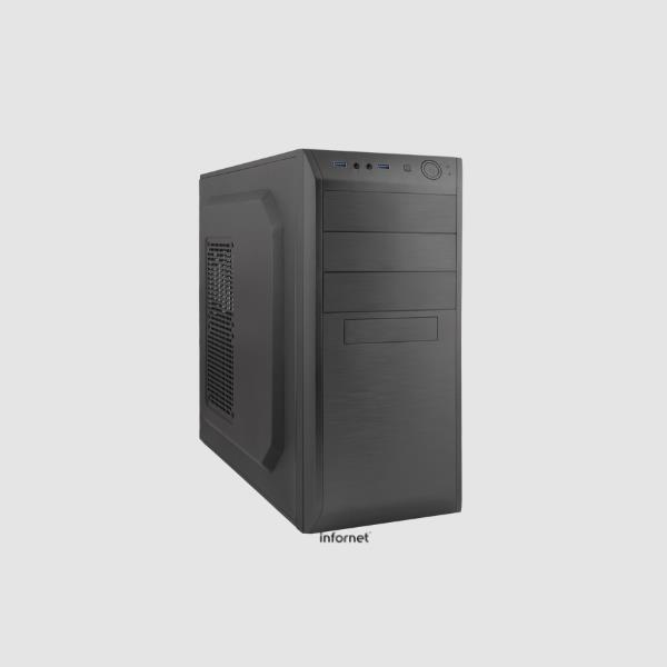 CAJA SEMITORRE ATX F750 S/F NEGRO COOLBOX