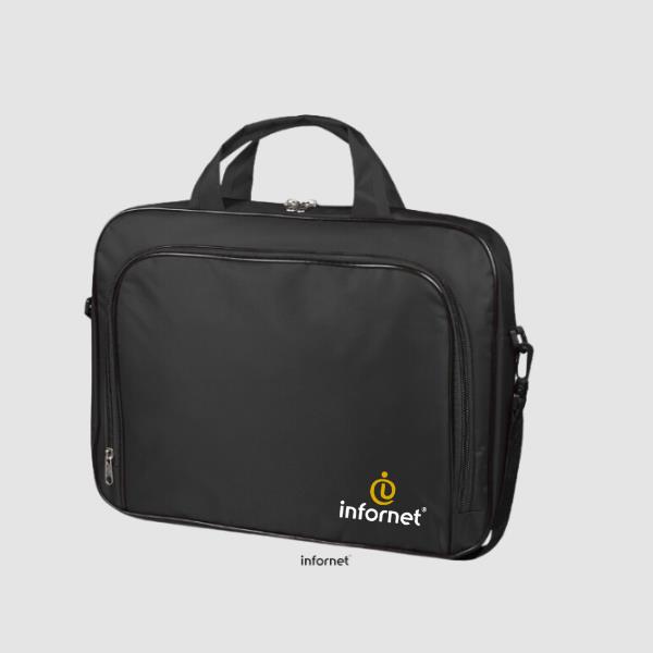 Maletín Infornet Oxford 15.4"-16" negro