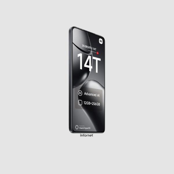 Smartphone Xiaomi 14T 12GB/ 256GB/ 6.67"/ 5G/ Negro
