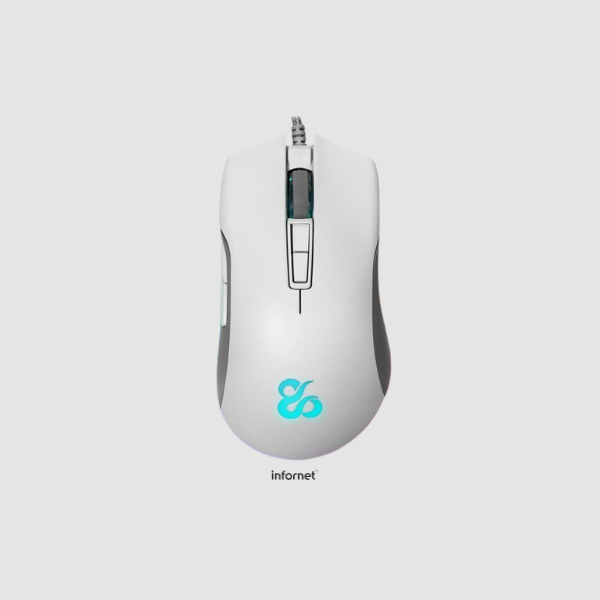 Ratón Newskill Gaming EOS IVORY RGB 