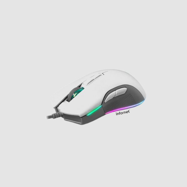 Ratón Newskill Gaming EOS IVORY RGB 