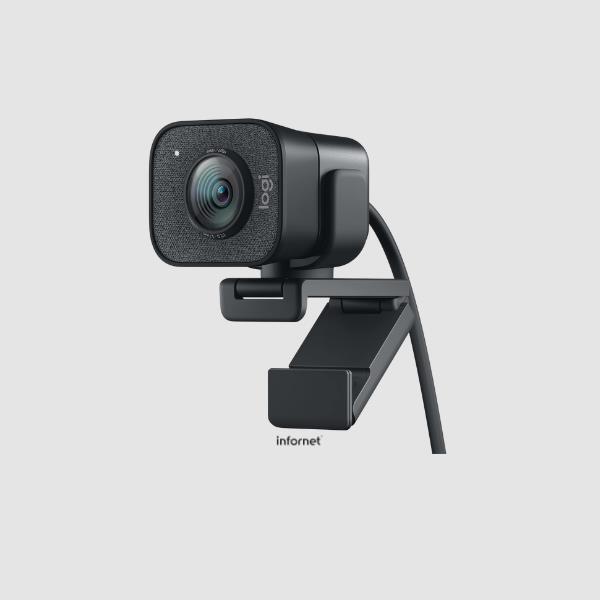 Webcam Logitech StreamCam/ Enfoque Automático/ 1920 x 1080 Full HD/ Negra