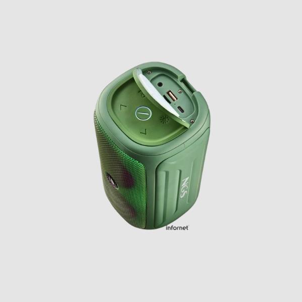 Altavoz con Bluetooth NGS Roller Beast/ 32W/ 2.0/ Verde