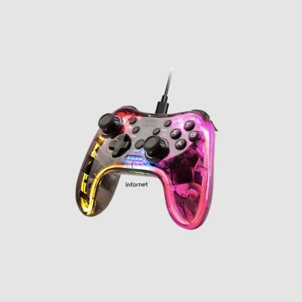 Gamepad Mars Gaming MGP-C neon RGB