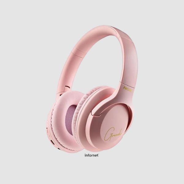 Auriculares Artica Bluetooth Greed Rosa NGS