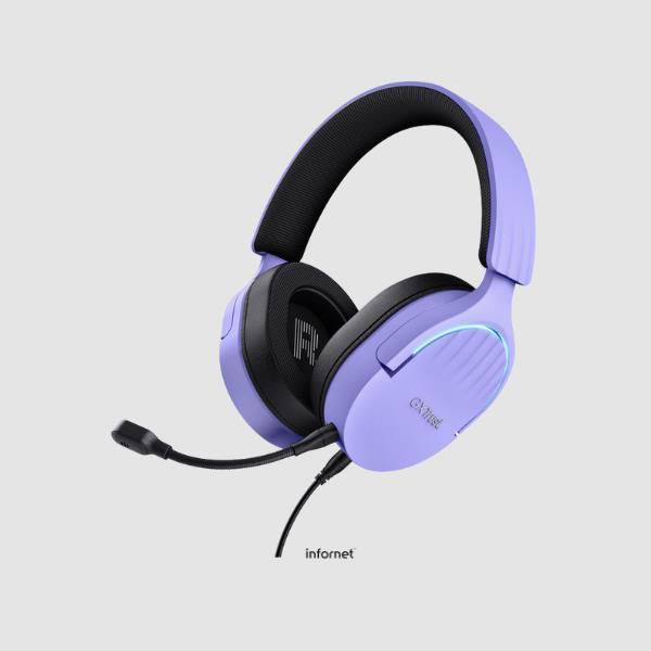 AURICULAR GAMING GXT490 FAYZO USB 7.1 MORADO TRUST