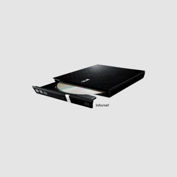 Asus SDRW-08D2S-U Lite Grabadora DVD Slim Externa USB Negra