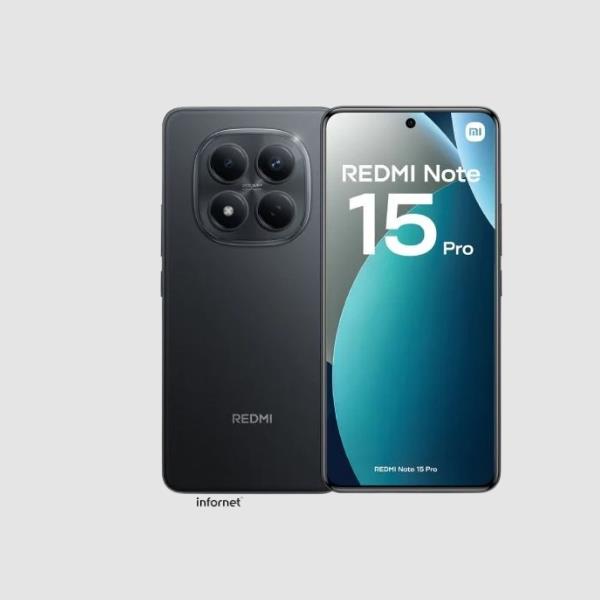 Smartphone Xiaomi Redmi Note 15 Pro 8GB/ 256GB/ 6.83"/ Negro