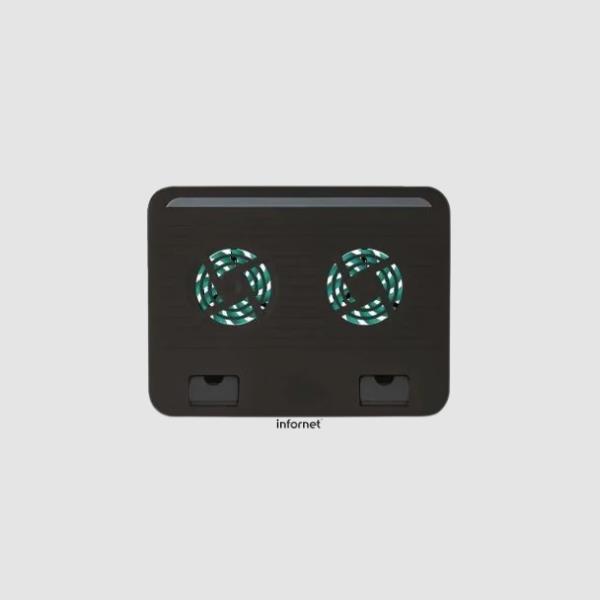 Soporte Refrigerante Trust Cyclone para Portátiles hasta 15.6"