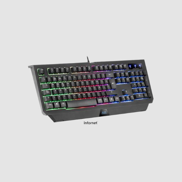 Kit teclado y ratón gaming MCP100ES Mars Gaming