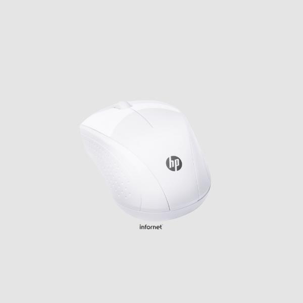 Ratón Inalámbrico HP 220/ Hasta 1600 DPI/ Blanco Nieve
