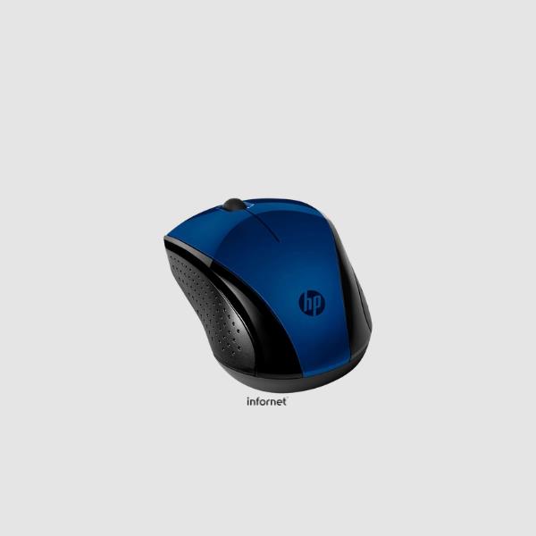 Ratón Inalámbrico HP 220/ Hasta 1200 DPI/ Azul