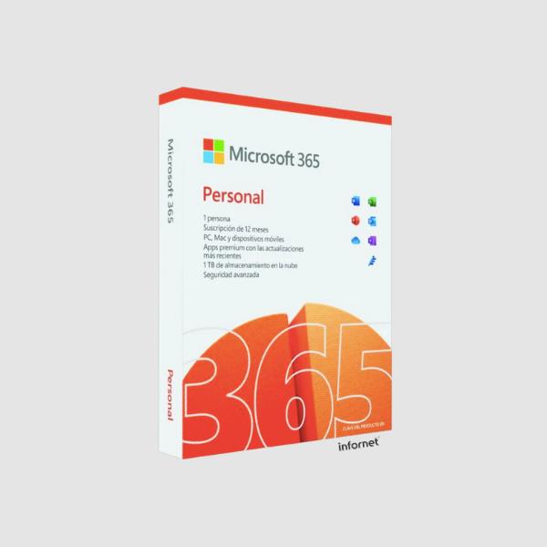 Microsoft Office 365 Personal/ 1 Usuario/ 1 Año