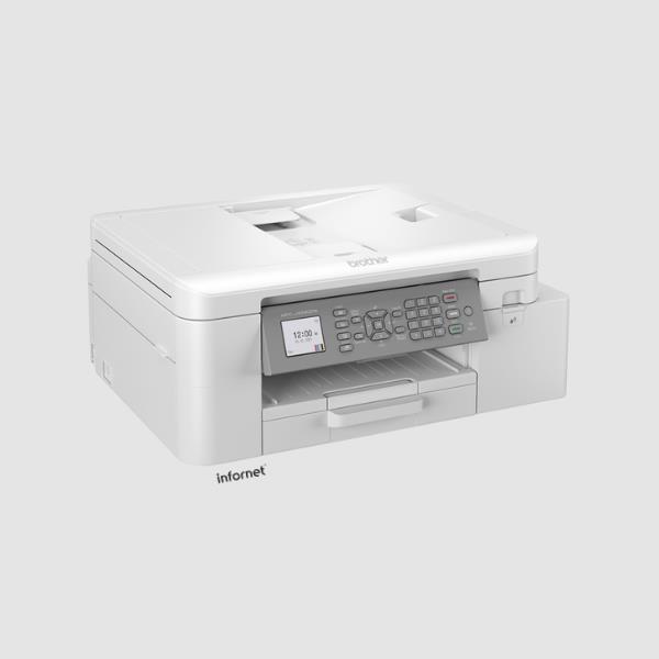 Multifunción Brother MFC-J4340DW WiFi/ Fax/ Dúplex/ Blanca