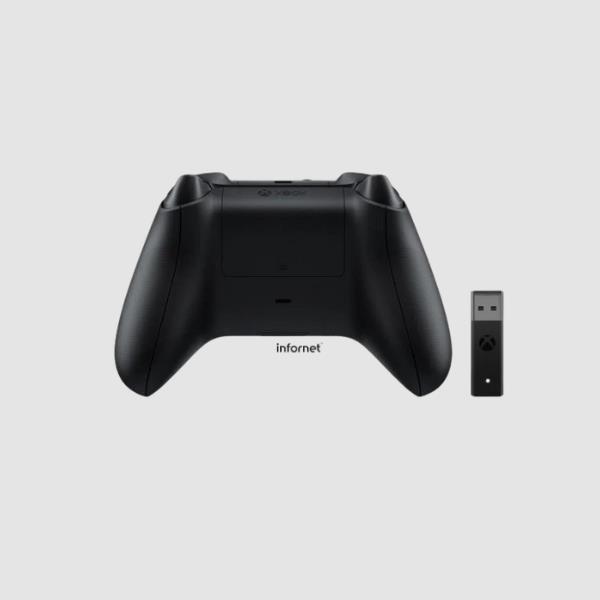 Xbox Wireless Controller + Adaptador Inalámbrico para Windows