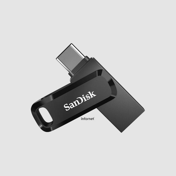 Pendrive 128GB SanDisk Ultra Dual Drive Go/ USB 3.1 Tipo-C/ USB