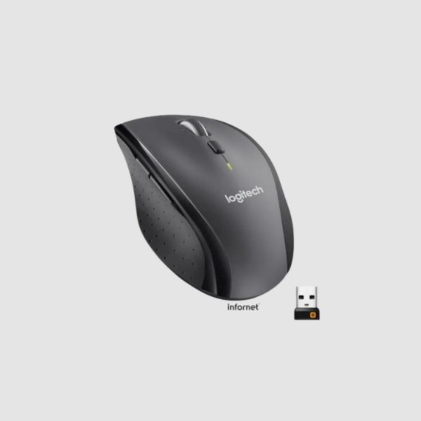 Ratón Logitech M705 Marathon negro nano receptor