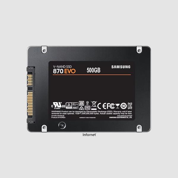 Disco SSD Samsung 870 EVO 500GB/ SATA III