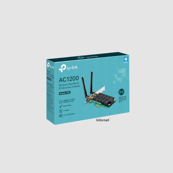 TP-Link Archer T4E Tarjeta de Red Inalámbrica Dual Band AC1200