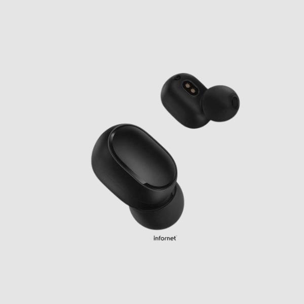 Auriculares Bluetooth Xiaomi Mi True Wireless Earbuds Basic 2 estuche de carga/ Autonomía 4h/ Negro