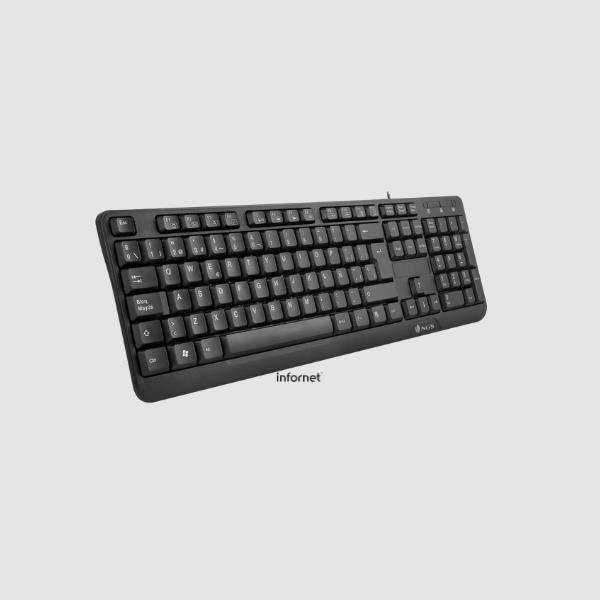 TECLADO NGS FUNKY V3 NEGRO USB