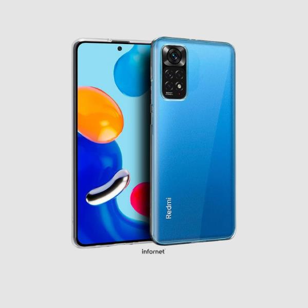 Funda COOL Silicona para Xiaomi Redmi Note 11 / Note 11S (Transparente)