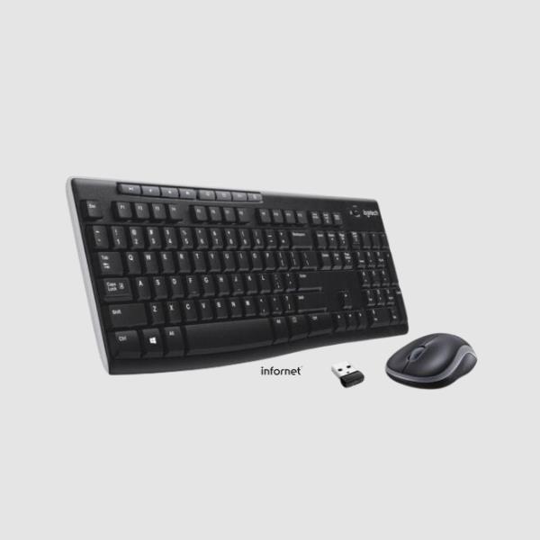 Logitech MK270 Combo Teclado y Ratón Inalámbrico